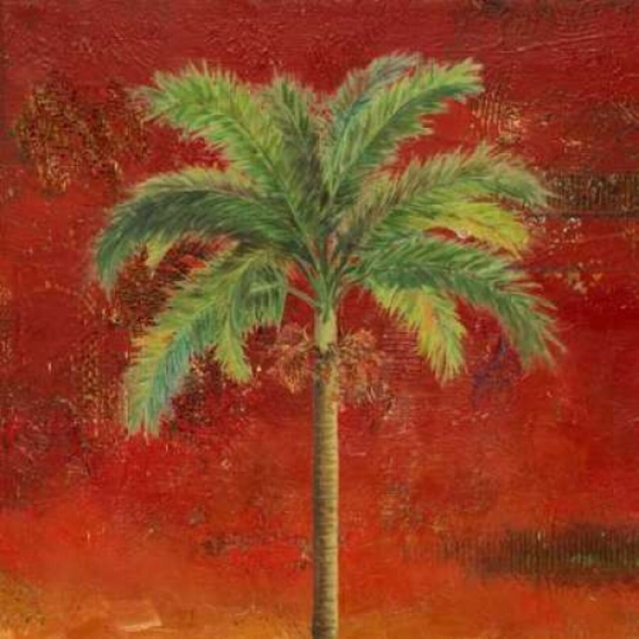 La Palma on Red II Poster Print by Patricia Pinto - Item # VARPDX7433A